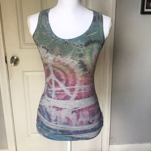 2 for $5 🍄 Tie dye peace sign ✌🏻 tank top